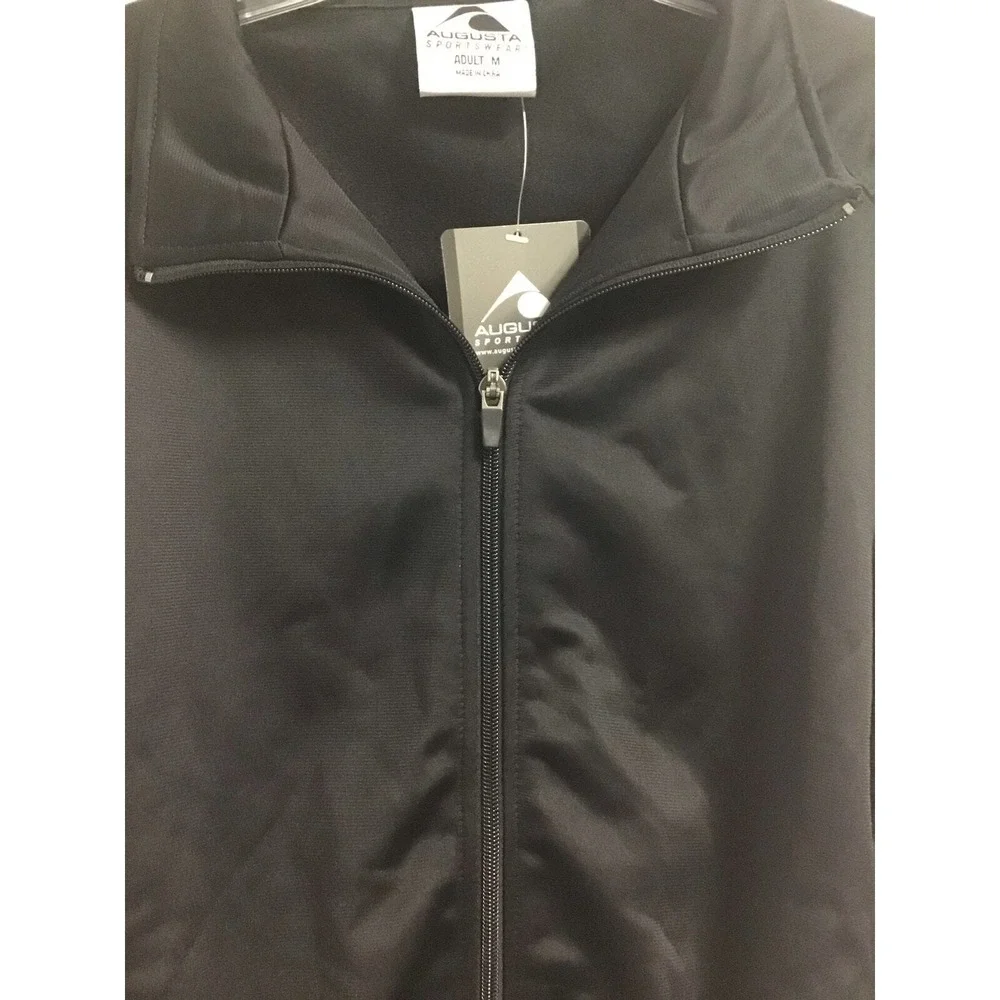 Augusta‎ Sportswear Black and Red Jacket Adult Medium NWT